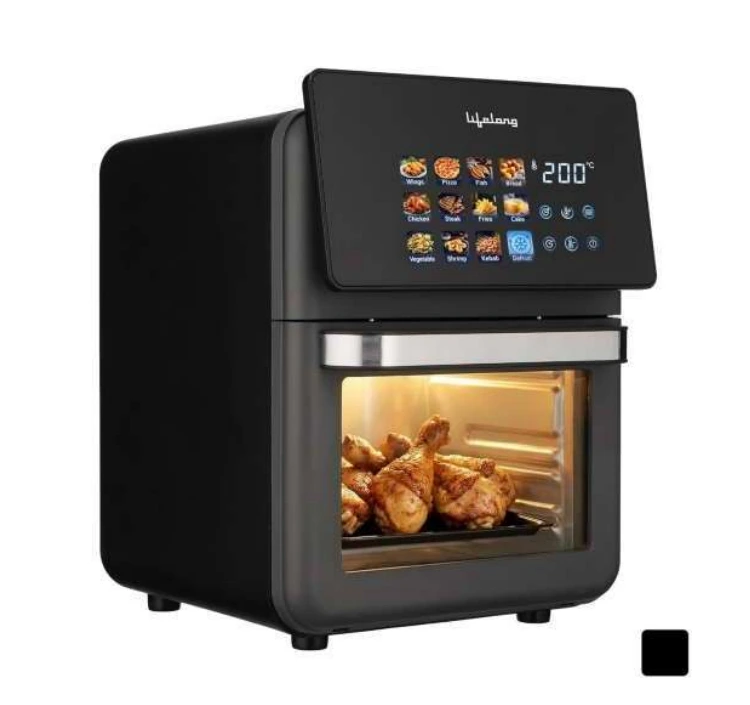 Lifelong Air Fryer Oven 10L | 12 Preset Modes | 1350W Power