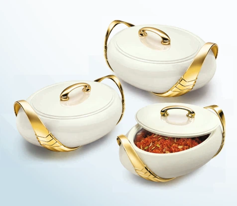 MAGNOLIA CASSEROLES SET OF 3