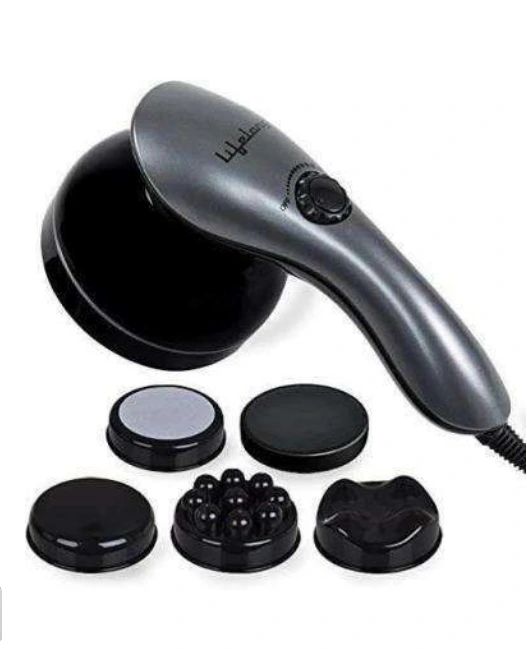 Lifelong LLM171 Electric Handheld Pain Relief Full Body Massager for Neck, Back, Leg & Foot