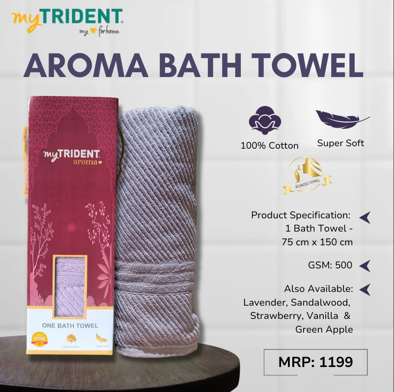 AROMA BATH TOWEL  