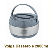 Sanjeev Kapoor Volga Casserole 2000 ml Stainless Steel