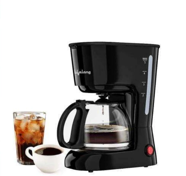 Lifelong Drip Coffee Makerfor 5 Cups - Coffee Machine with Water Level Indicator-LLCMK901