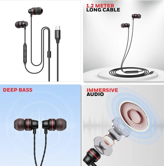SUONO P60 WIRED EARPHONESPLATINUM SERIES