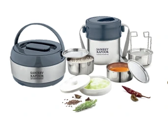 combo casserole plus tiffin pro sanjeev kapoor
