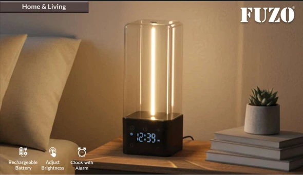 TGZ-1557 Polaris Magnetic String Light with Clock