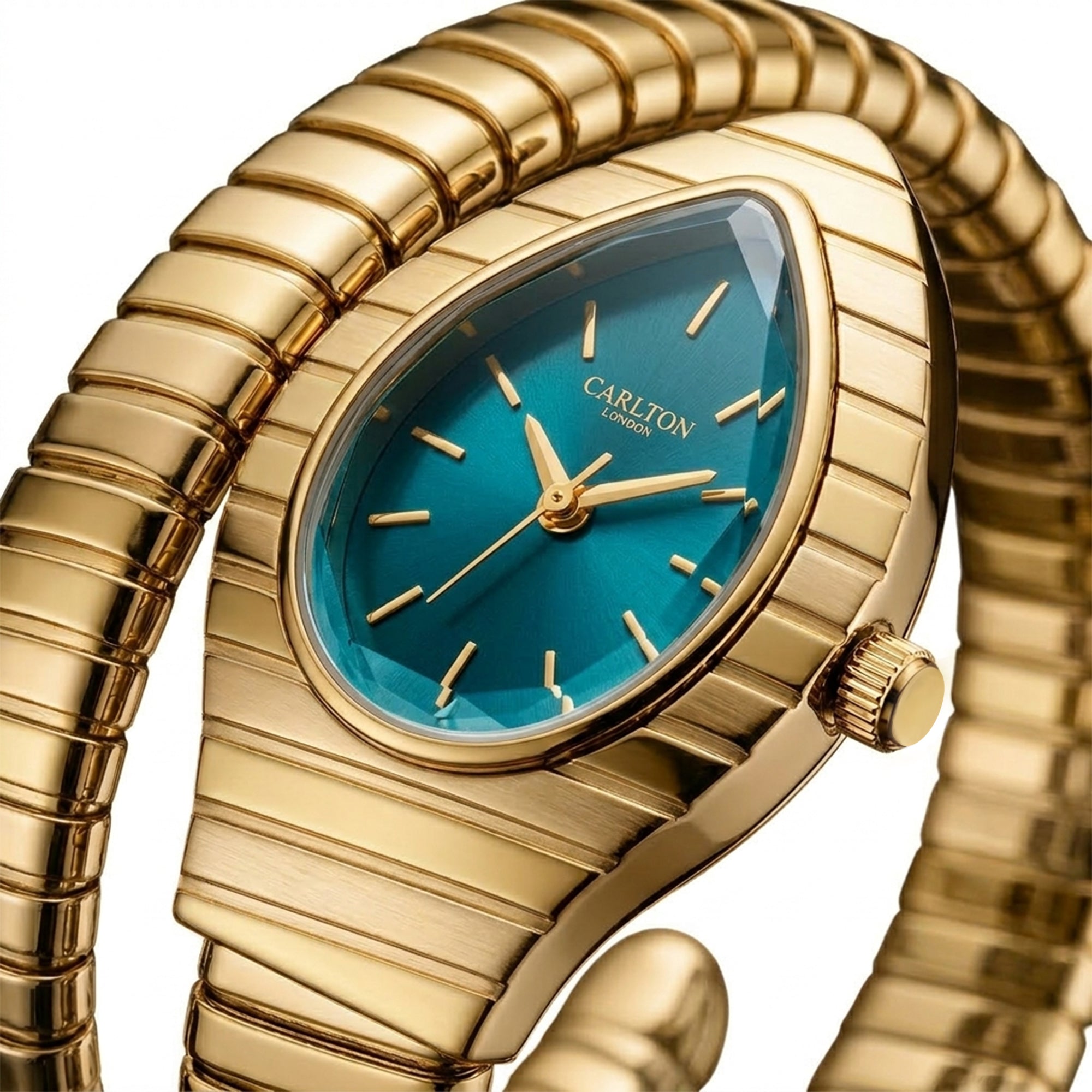 Carlton London Women Dial & Bracelet Style Straps Analogue Watch CL-EM-TL