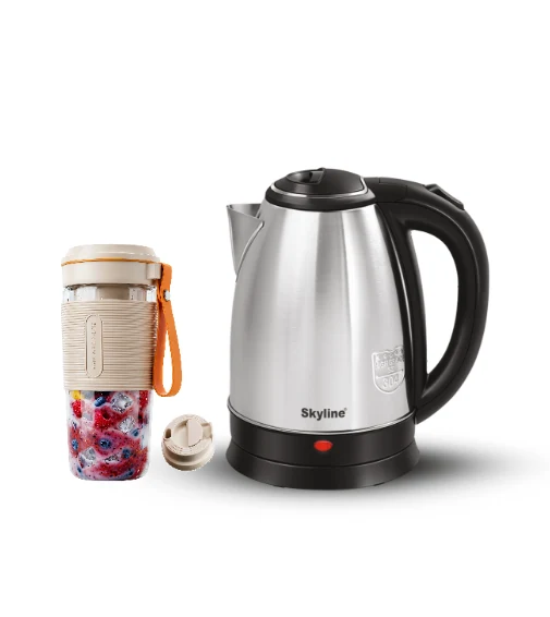 Portable Blender & Electric Kettle Combo