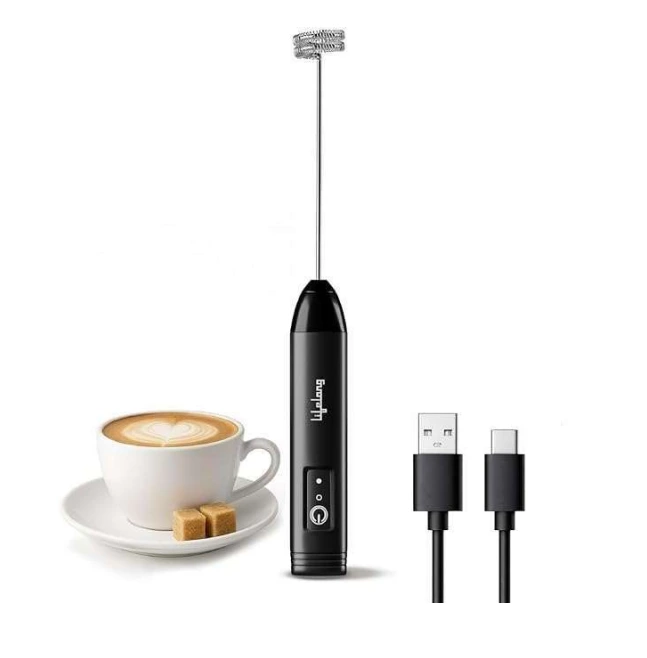 Lifelong Rechargeable Milk Frother and Beater with USB Type-C