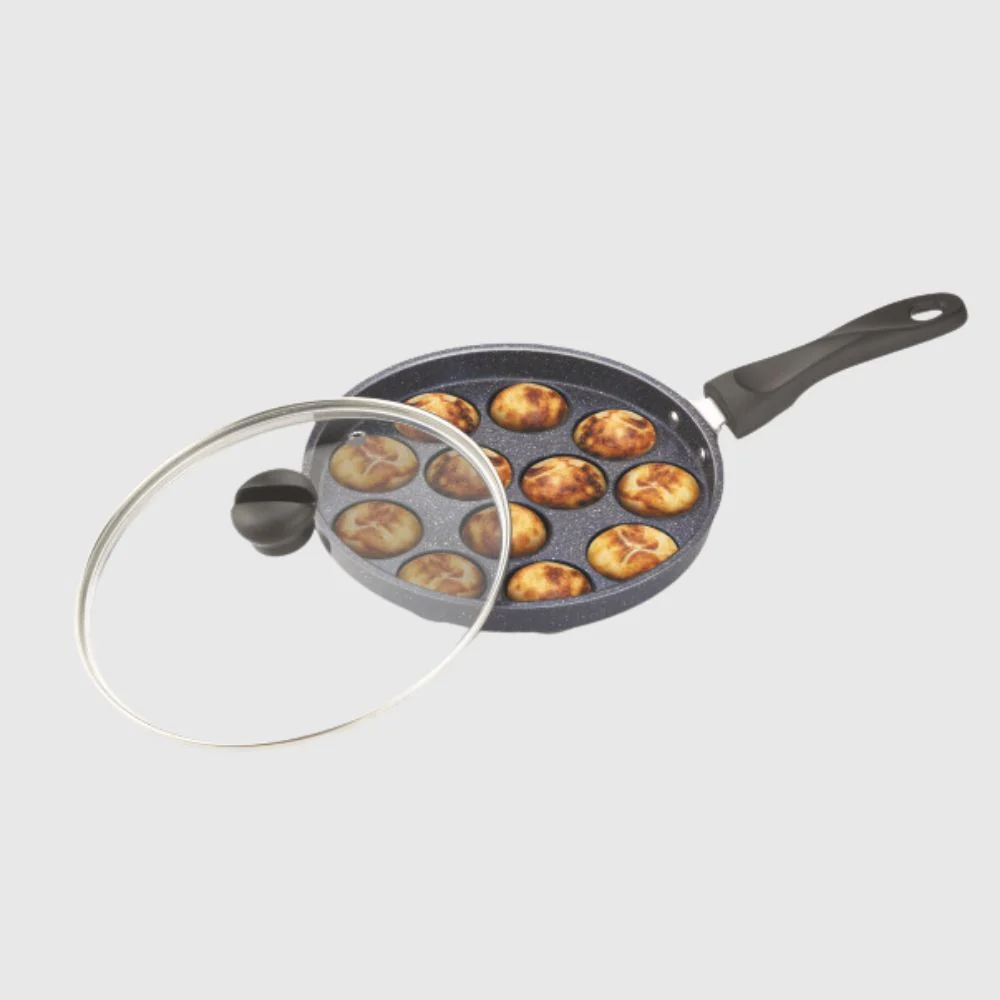 Appam Maker with Glass Lid 12 Cups