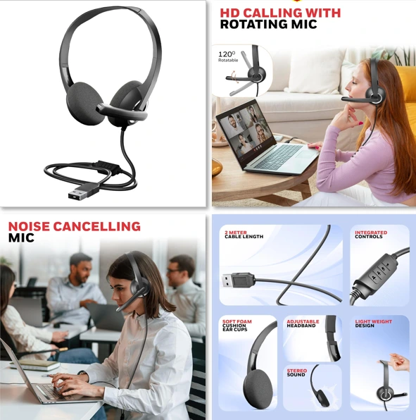 SUONO P40 WIRED HEADPHONES PLATINUM SERIES 