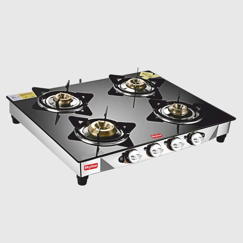 LPG Gas Stove with Jumbo Burner 4 Burner