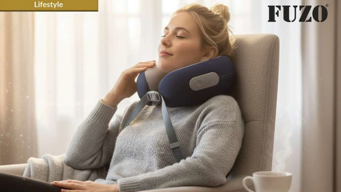 TGZ-1440 Kollar Neck Pillow with Massager