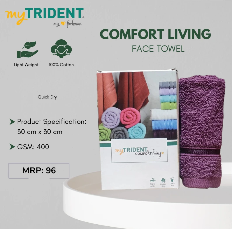 COMFORT LIVING Face Towel