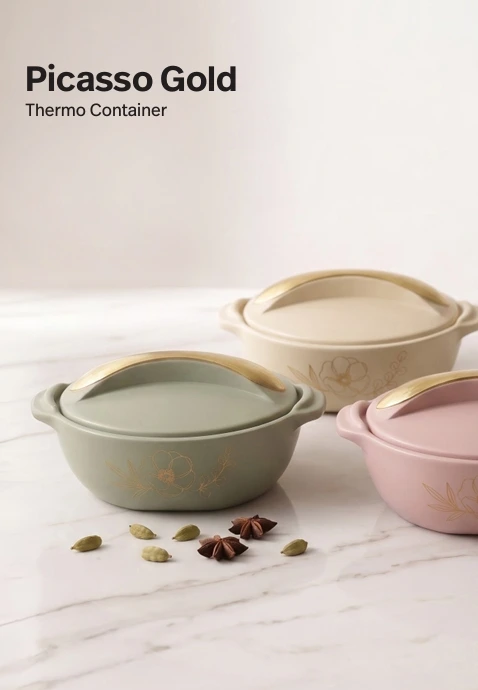 Pinnacle Picasso Gold Thermo Container