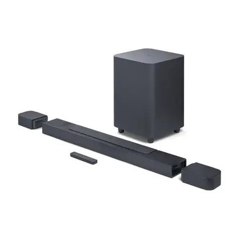 JBL Bar 1000 7.1 4-Channel Soundbar With Detachable Surround Speaker JBLBAR1000PROBLKIN