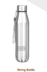900ml Stainless Steel Silver Spring Water Bottle