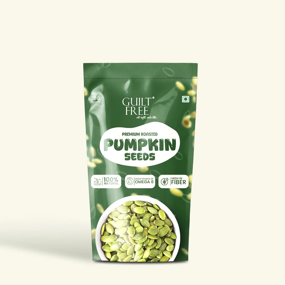 Roasted Pumpkin Seeds – High Protein Snack Rich in Zinc & Magnesium