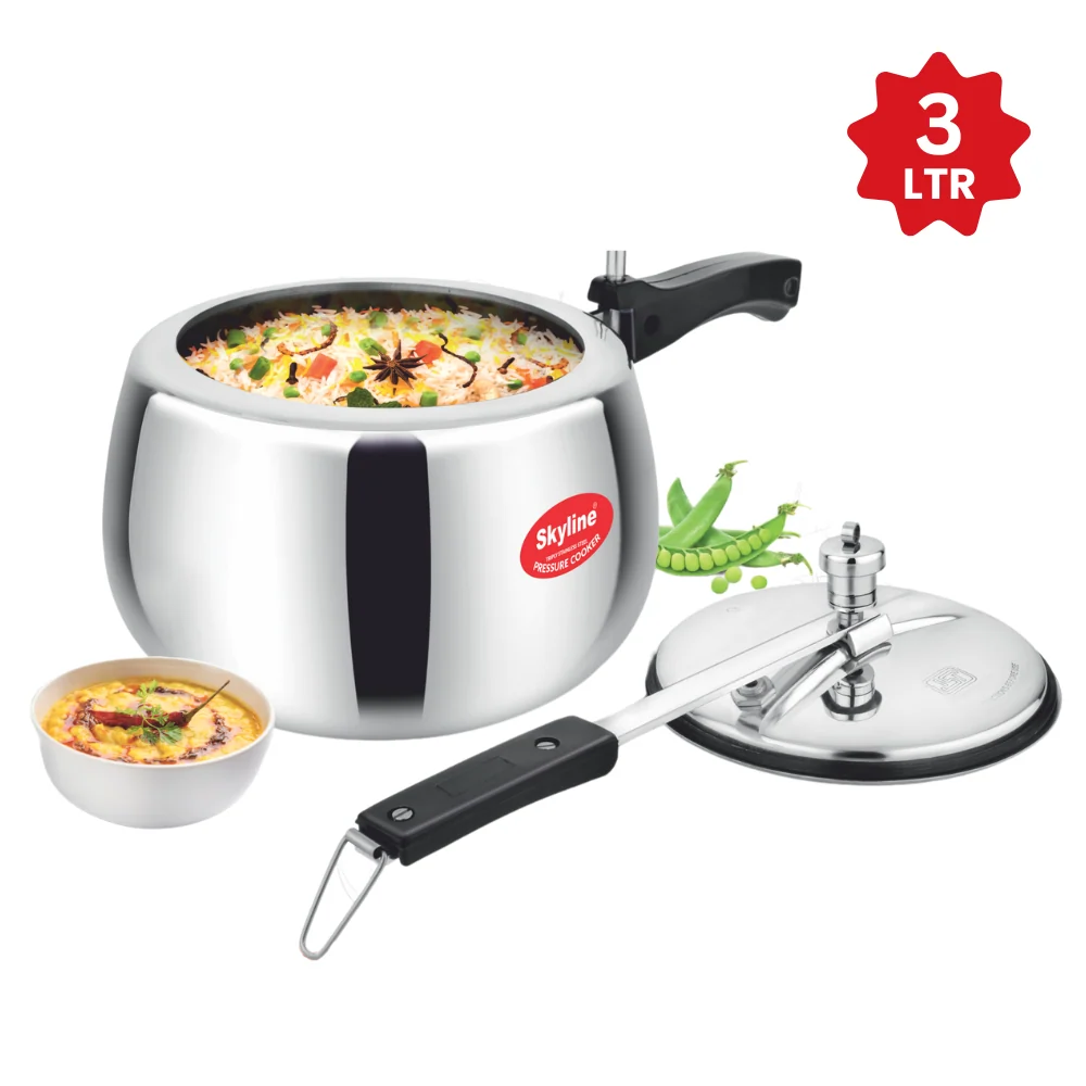 Tri-Ply Pressure Cooker 3 Ltr