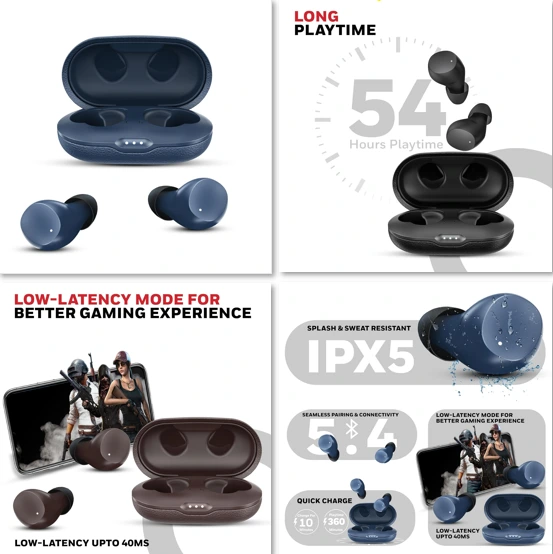 SUONO P2200 TRULY WIRELESS EARBUDS PLATINUM SERIES