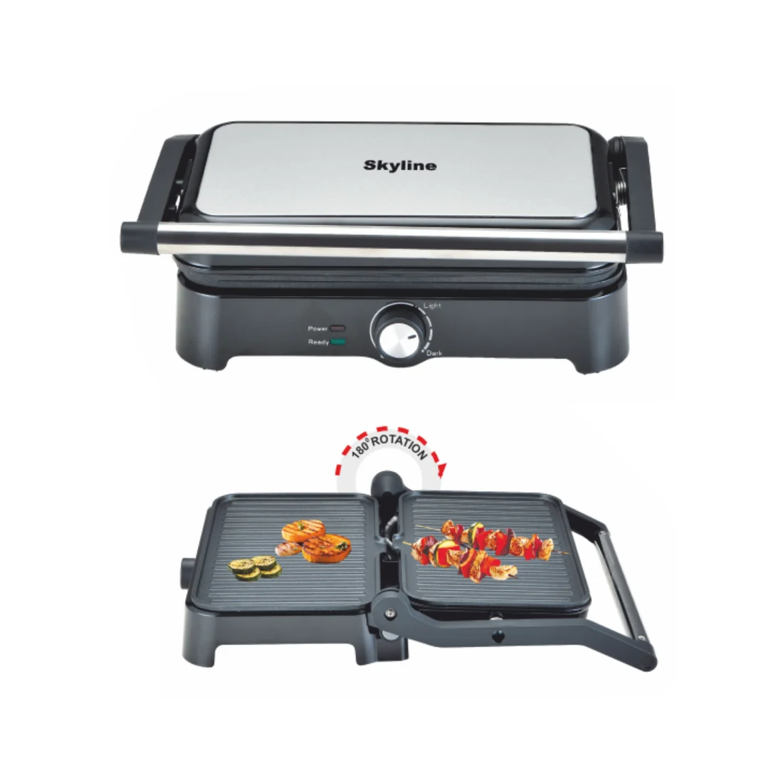 Jumbo 180 degree Grill