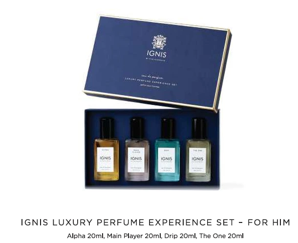 Ignis Luxury Perfume Experience Set - For Him