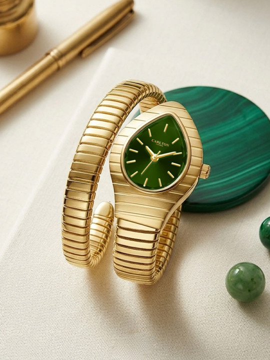 Carlton London Embrace Green Women Watch - CL-EM-GRN
