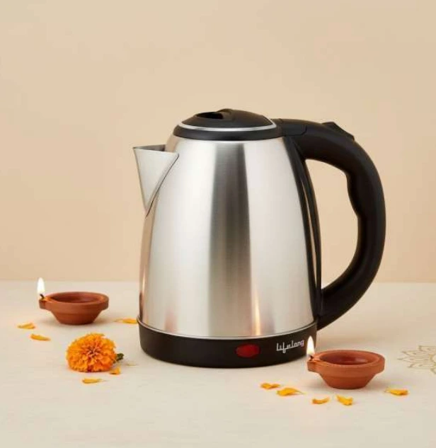 Lifelong LLEK60 1500 Watt 1.5 Litre Electric Kettle with 360 Degree RotationBase