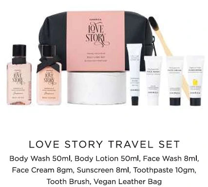 Love Story Travel Set