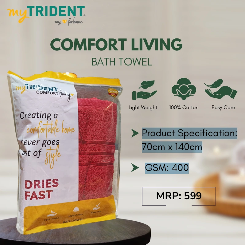 COMFORT LIVING Bath Towel