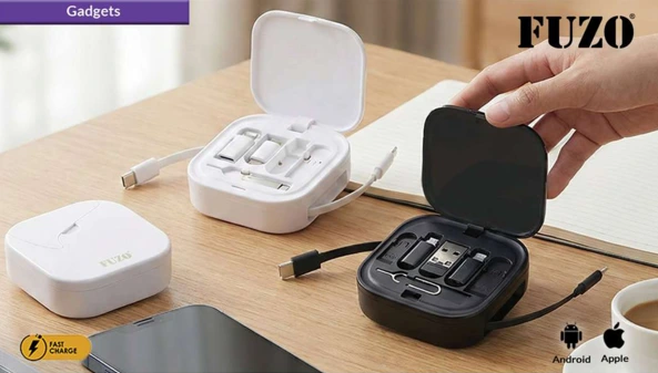 TGZ-1638 Spool Multi-Functional Charging Essentials with Cable