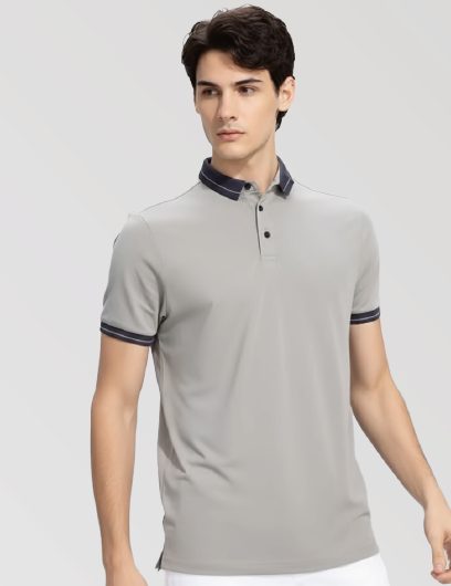 Premium Polo- Grey