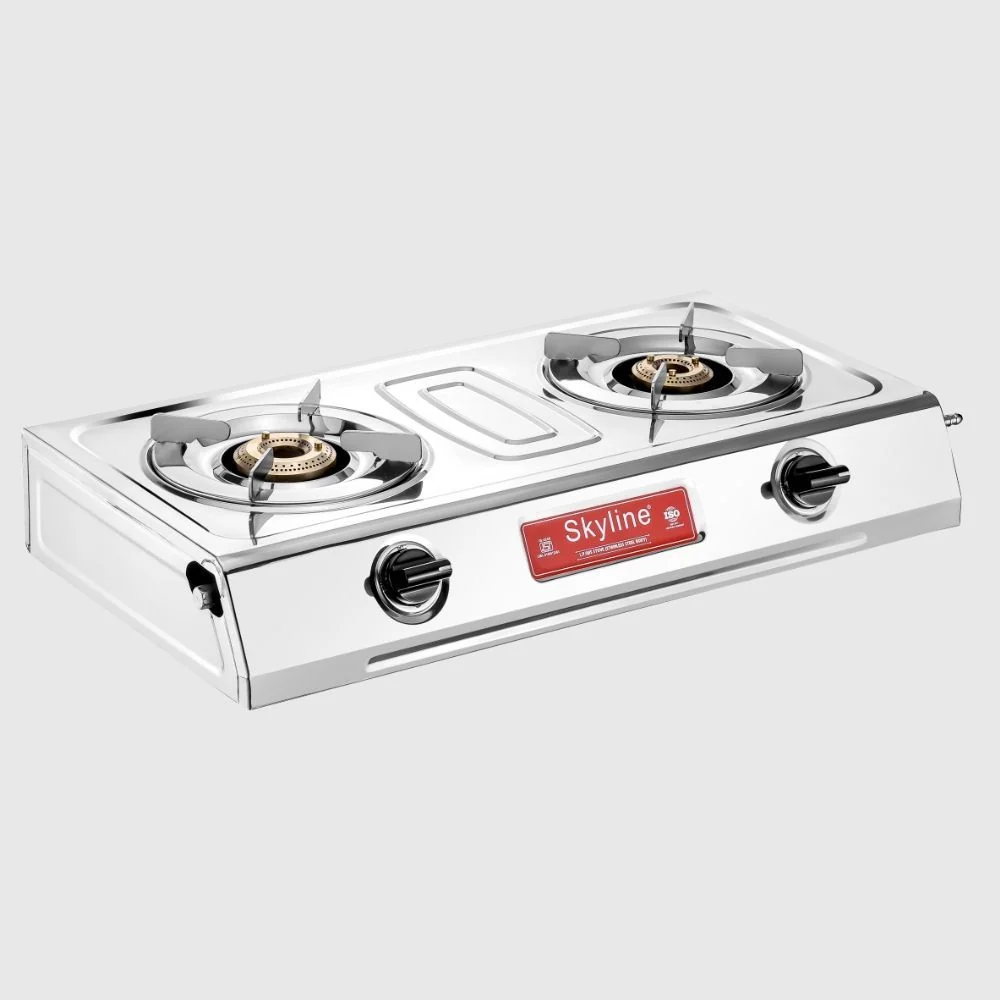 LPG Gas Stove 2 Burner SS (VTL-2113)