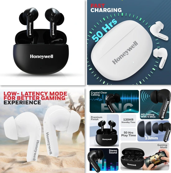 SUONO P2100 TRULY WIRELESS EARBUDS  PLATINUM SERIES