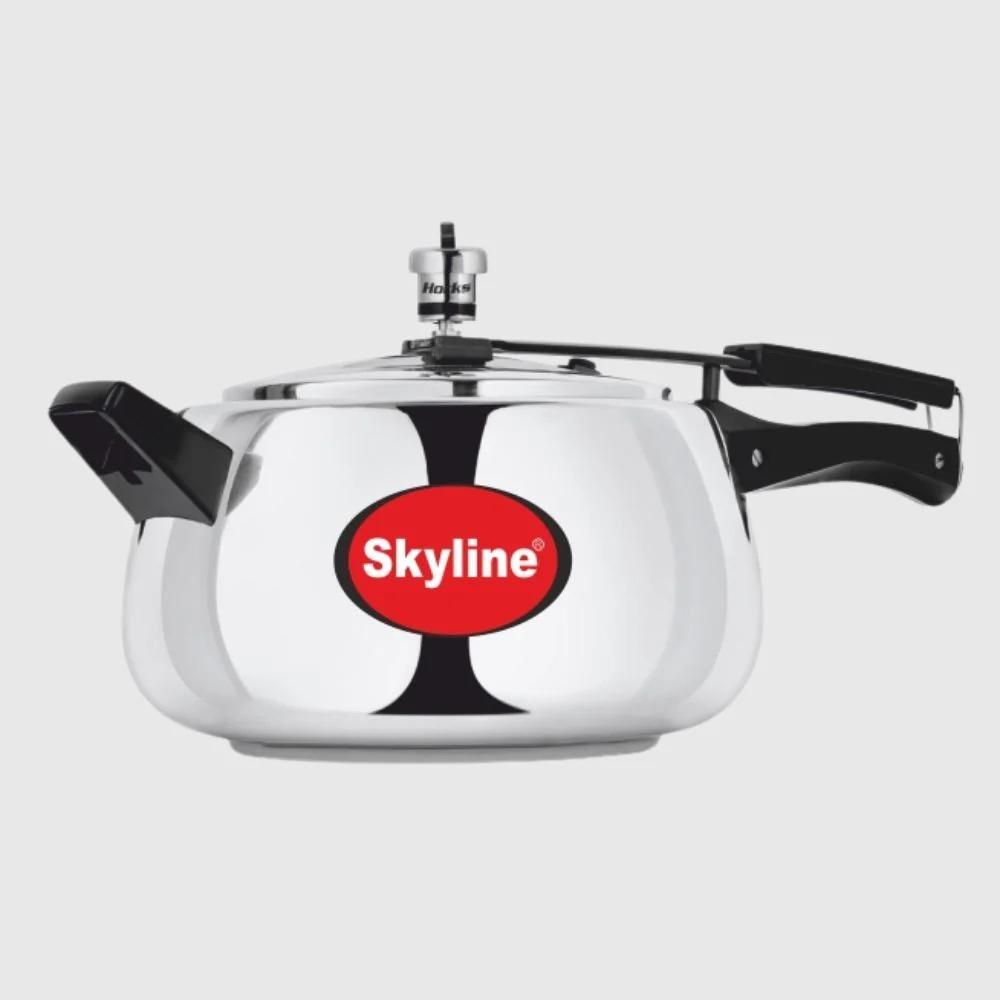 Stainless Steel Pressure Cooker (sandwich Bottom) 5ltr.