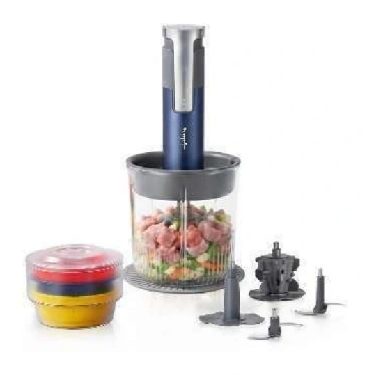 Lifelong Rechargeable 2000mAh Electric Chopper for Kitchen Use| 800ml Glass Bowl