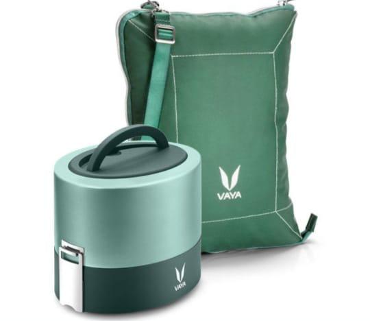 VAYA Tyffyn with Bagmat-Green-600ml