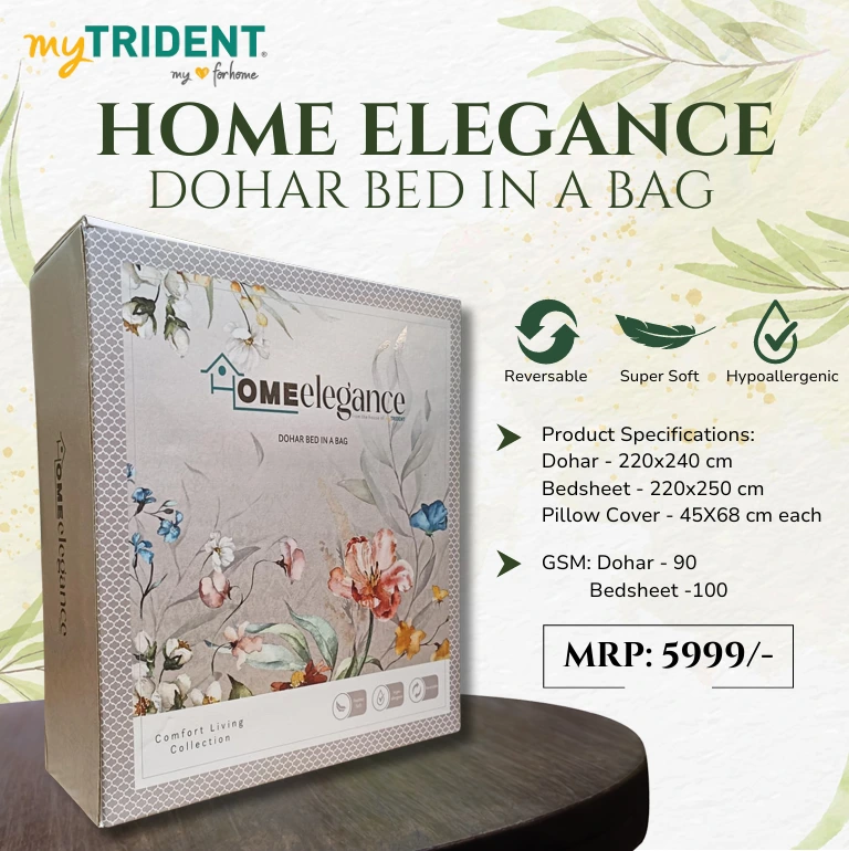HOME ELEGANCE DOHAR BED IN A BAG