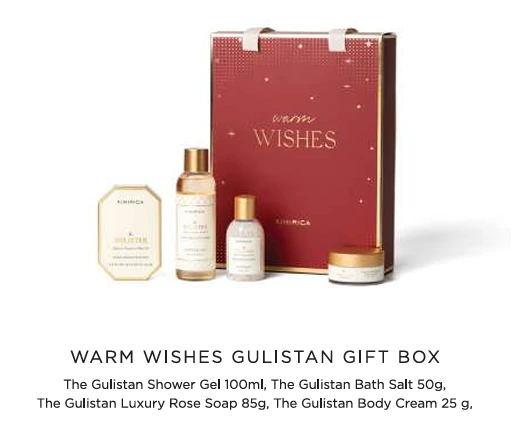 The Gulistan Warm Wishes Gift Set 4 in 1