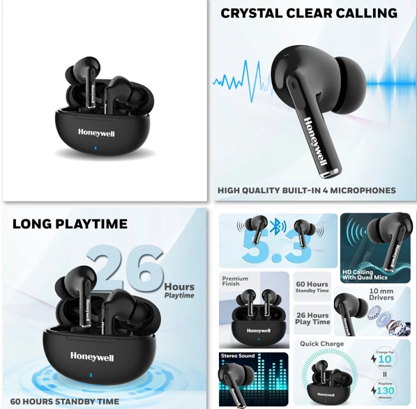 MOXIE V1200 TRULY WIRELESS EARBUDS VALUE SERIES