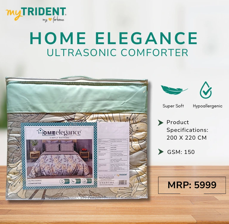 HOME ELEGANCE ULTRASONIC COMFORTER